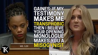 Riley Gaines: ‘If My Testimony Makes Me Transphobic...Your Opening Monologue Makes You a Misogynist’