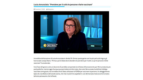 (5 LUGLIO 2023) - ANDREA COLOMBINI: “ANNUNZIATA, BERLINGUER, MATANO, MERLINO, ETC., FUGGI FUGGI GENERALE DAL MONDO 'RAI E DINTORNI'...”🛑🇮🇹👋