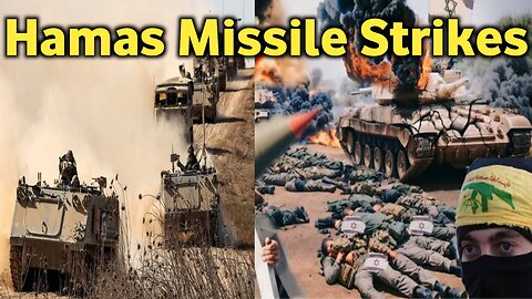 Israeli Soldiers Evading Tank Attacks During Hezbollah and Hamas Missile Strikes | game on