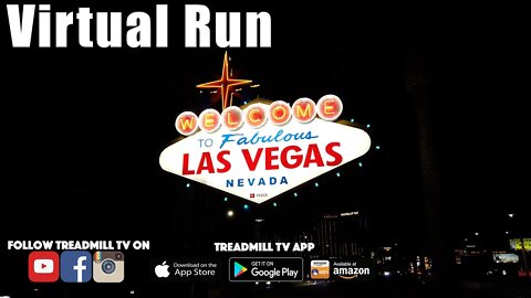Las Vegas Strip at Night Virtual Walk