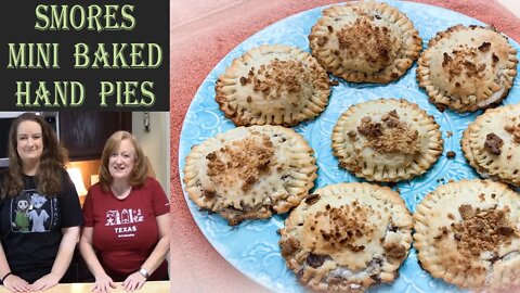 SMORES Mini Baked Hand Pies | Fun, Easy and Delicious Dessert