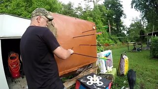 DIY bow target after build