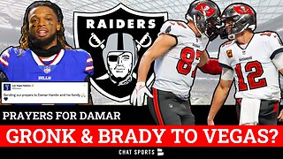 Tom Brady To Las Vegas? Raiders Rumors On Gronk & Josh McDaniels + Prayers For Damar Hamlin