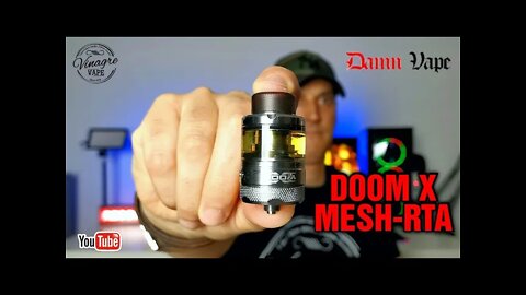 [PT] Damn Vape Doom X Mesh RTA