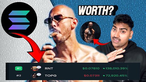 Andrew Tate*** Real Nigger Tate (RNT) and Top G ($TOPG) Crypto Coins | Crypto x Tamil