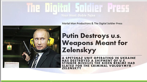 Putin Destroys Weapons Meant For Zelenskyy - 5/19/24..