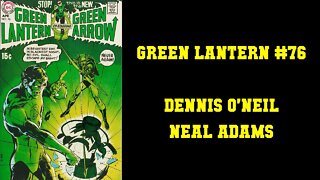 Discovering Green Lantern - Green Lantern #76 Dennis O'Neil & Neal Adams