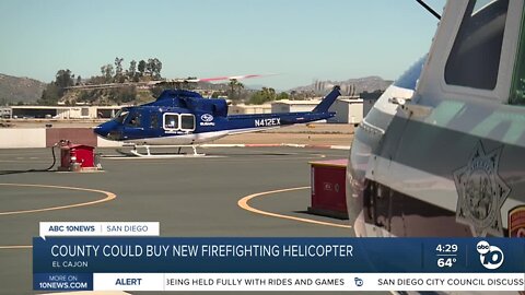 County considers buying new $16M firefighting helicopter