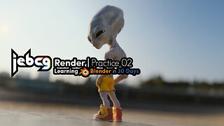 Jebcg Render | Practice 02 Learning Blender in 30 Days