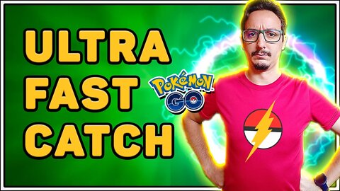 MELHOR MÉTODO DE CAPTURA RÁPIDA! ULTRA FAST CATCH NO POKÉMON GO!