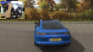 PORSCHE PANAMERA TURBO - Forza Horizon 4 gameplay / Logitech g29