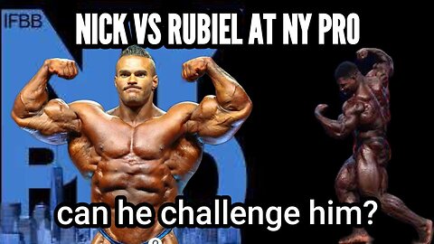 NICK WALKER VS RUBIEL MOSQUERA AT NY PRO - CAN RUBIEL CHALLENGE NICK?