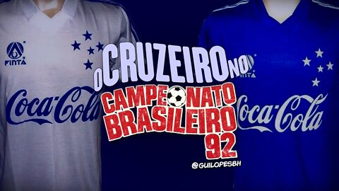 Cruzeiro no Brasileiro 1992 (Campanha completa, elenco e números)