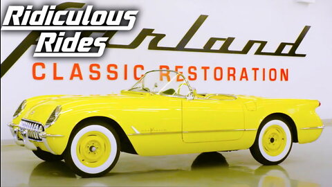 Restoring A 50's Harvest Gold MK1 Corvette | RIDICULOUS RIDES