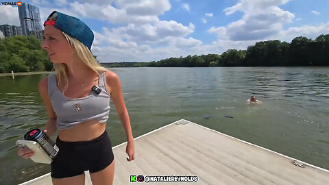 A-hole Live Streamer Dares Homeless Woman To Jump Into Lake…Then Walks Away When She Starts To Drown