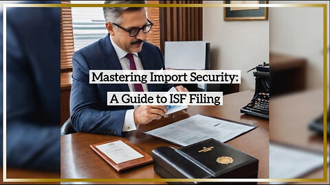 Securing Your Cargo: The Vital Role of Importer Security Filing