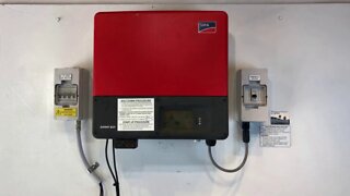 SMA Sunnyboy Inverter Waiting for grid voltage