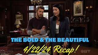 Liam Tells Steffy They Were Fiercely In Love, Deacon Learns More About Sugar, Hope Probes Finn!