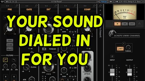 Custom Settings for Your Voice Using the Scheps Omni Channel Plugin