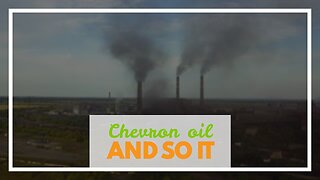 Chevron oil refinery on fire in California…