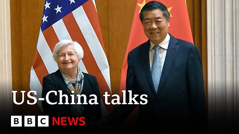 US-China talks a 'step forward' in relations, says Treasury Secretary Janet Yellen - BBC News