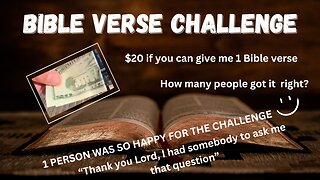 $20 Bible Verse Challenge