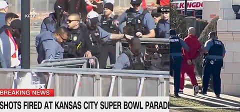 BREAKING-MASS SHOOTING AT SUPERBOWL PARADE*2 ARMED INDIVIDUALS UNDER CUSTODY*