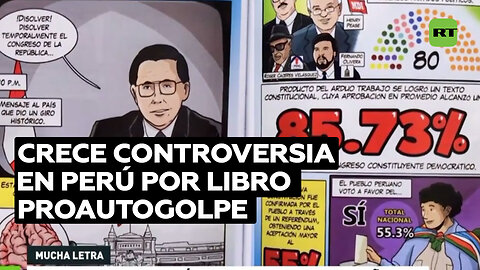 Escándalo en Perú: libro infantil defiende autogolpe