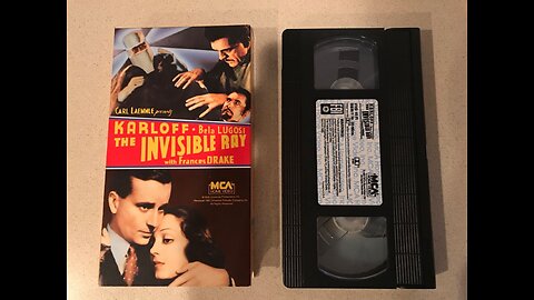Opening to The Invisible Ray (1936) 1987 VHS