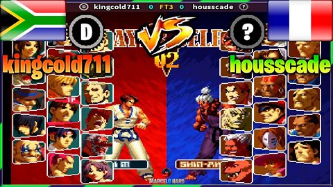 SNK vs. Capcom: SVC Chaos Super Plus (kingcold711 Vs. housscade) [South Africa Vs. France]