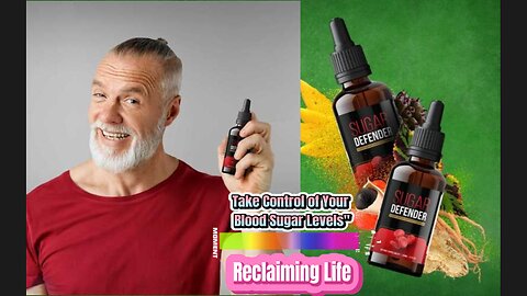 Take Control of Your Blood Sugar Levels".. Reclaiming Life"
