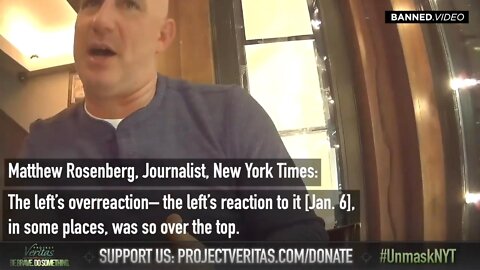 We Were Just Having Fun NYT Reporter Reveals Jan6th Insurection Is An Overblown Hoax