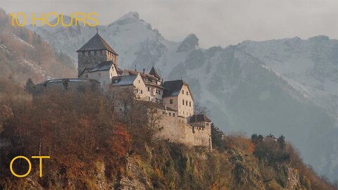 Windy Night in Liechtenstein | Howling Wind Sounds For Sleep/ Relaxation / Study| Ambience 10 Hours