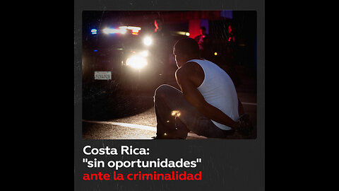 Costa Rica: el "estratosférico" nivel de homicidios
