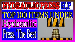 TOP 100 ITEMS UNDER HYDRAULIC PRESS, THE BEST