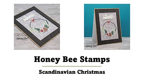 Honey Bee Stamps | Scandinavian Christmas