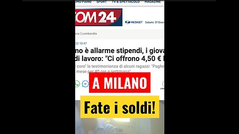 Come i politici e i massoni prendono per il culo i giovani in Italia..Italiani poveri e sfruttati DOCUMENTARIO IN ITALIA NON LO METTONO IL SALARIO MINIMO PERCHè SE NO LI POSSONO ARRESTARE AI DATORI DI LAVORO METTENDO LA LEGGE SUL SALARIO MINIMO GARANTITO