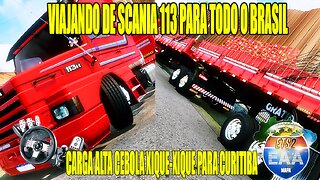 🟠EURO TRUCK SIMULATOR 2: TRAVELING 113H TO BRAZIL PULLING ONIONS FROM XIQUE-XIQUE TO CURITIBA