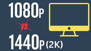 1080p vs 1440p (2K) Screen Resolutions