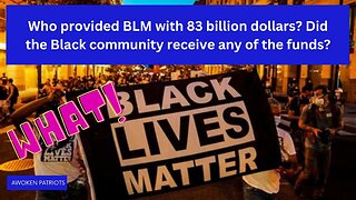 Who provided BLM with 83 billion dollars?