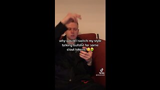 RAPPER SPITS ON HIS OWN BEAT