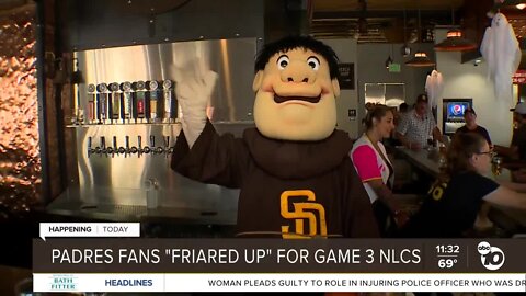 Padres fans 'Friared Up' for Game 3 in NLCS against Phillies