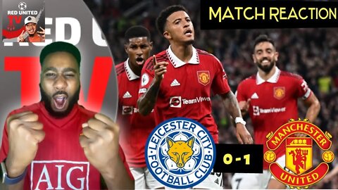 Leicester 0-1 Manchester United - Man United Fan Reacts