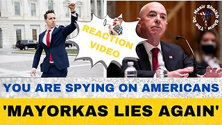 Josh Hawley Destroys DHS Alejandro Mayorkas for LYING About 'SPYING ON AMERICANS' With FACEBOOK