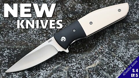 New Knives | CRKT Everyday Carry Folders + Bark River | Jan. 28 2022 | AK Blade