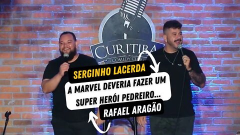 A Marvel deveria fazer um Super Herói pedreiro! Serginho Lacerda e Rafael Aragão