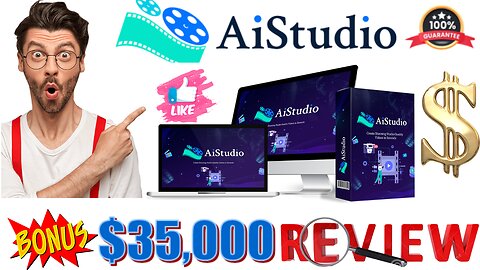 AI Studio Review👩‍💻 35,000 VIP Bonus🤖 AI Video Maker💥