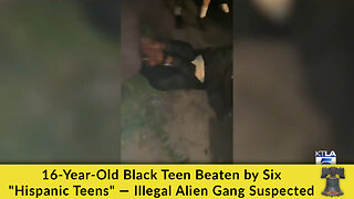 16-Year-Old Black Teen Beaten by Six "Hispanic Teens" — Illegal Alien Gang Suspected