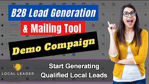 🚀 Local Leader Review : 💰 Running My First Compaign 💰 #localmarketing Lead Generation Tool