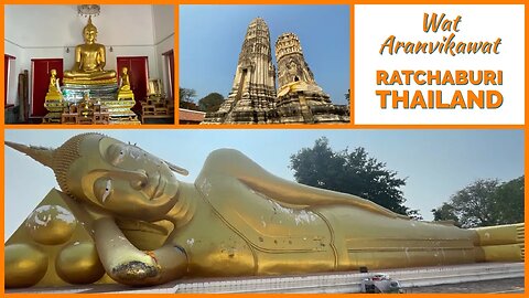 Wat Aranvikawat - 530 Year Old Temple - Ratchaburi Thailand 2023